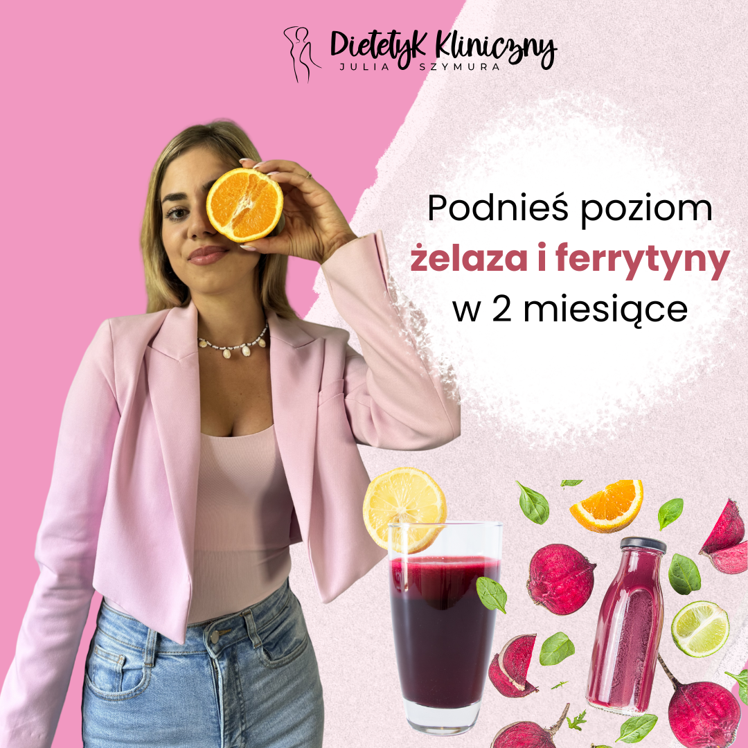Podnieś ferrytynę w 2 miesiące